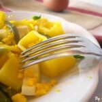 pasta con uova sode