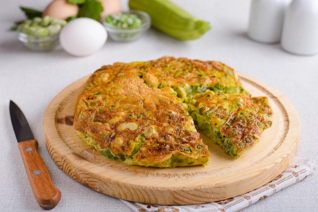 frittata di fave