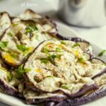 Melanzane grigliate al forno light
