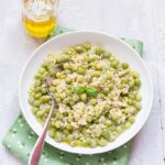 ricetta riso integrale con piselli freschi