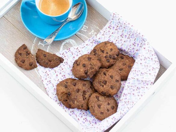 Biscotti con farina di riso e cioccolato - Semplicemente Light