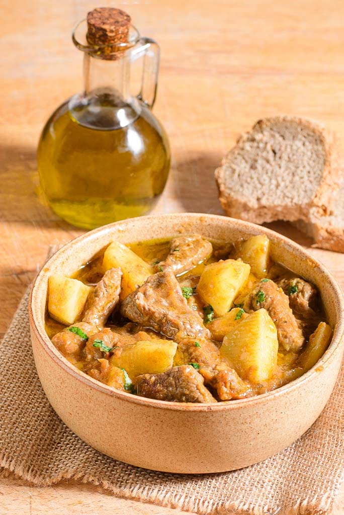spezzatino con patate bimby