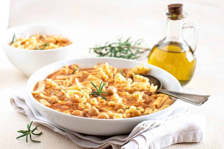 Pasta e ceci bimby Semplicemente Light