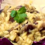 risotto radicchio e provola
