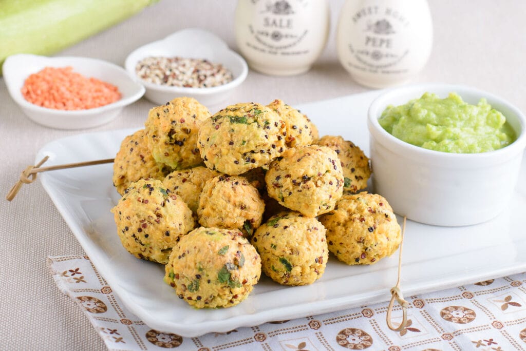 polpette di quinoa al forno